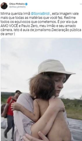 Em forte declaração, Chico Pinheiro, ex-Globo, diz o que sente de estrela da emissora dos Marinhos - Foto Reprodução Twitter
