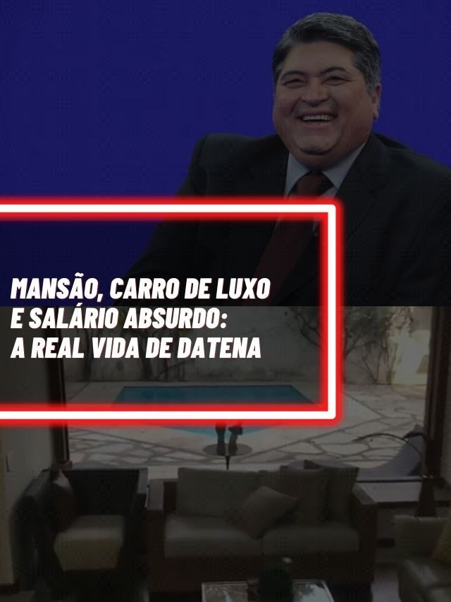Mansão, carro de luxo e salário absurdo: A  real vida de Datena