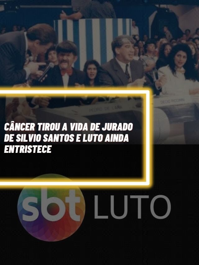 Câncer tirou a vida de jurado de Silvio Santos e luto ainda entristece