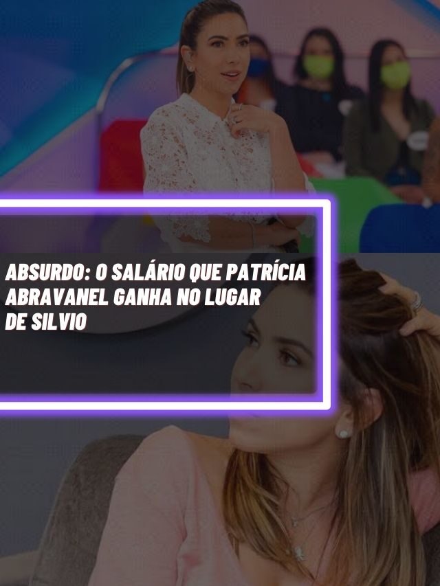 Absurdo: O salário que Patrícia Abravanel ganha no lugar de Silvio