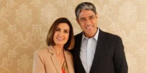 Fátima Bernardes e William Bonner - Foto Reprodução