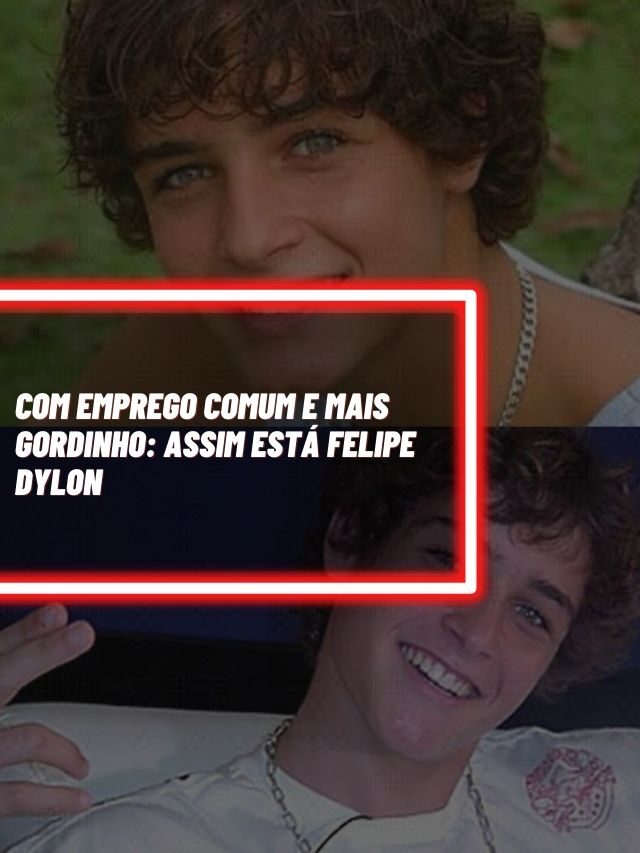 Com emprego comum e mais gordinho: Assim está Felipe Dylon