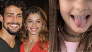 Filha de Grazi Massafera e Cauã Reymond já está uma linda moça (Foto: Montagem)