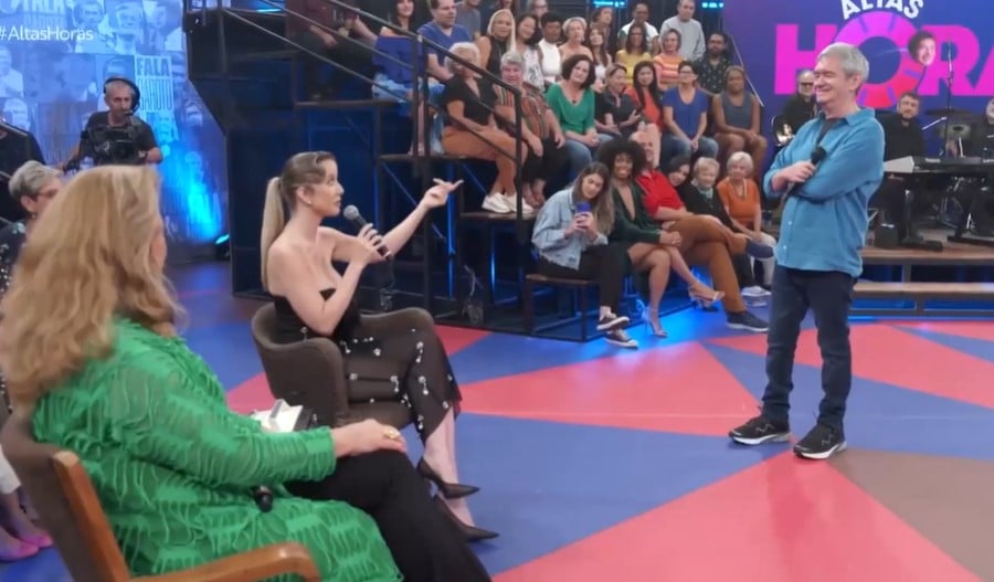 Gabriela Prioli estreou na Globo durante o último Altas Horas