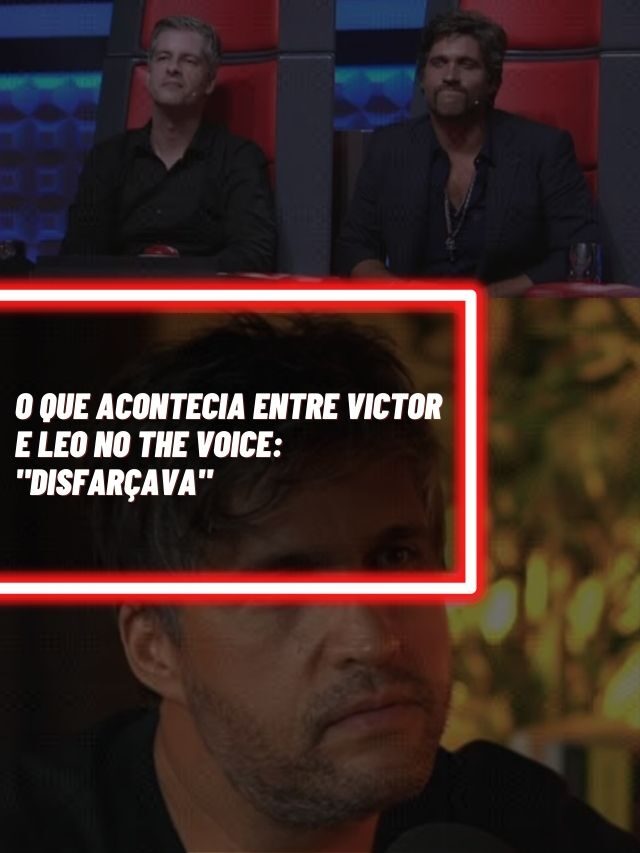O que acontecia entre Victor e Leo no The Voice: “Disfarçava”