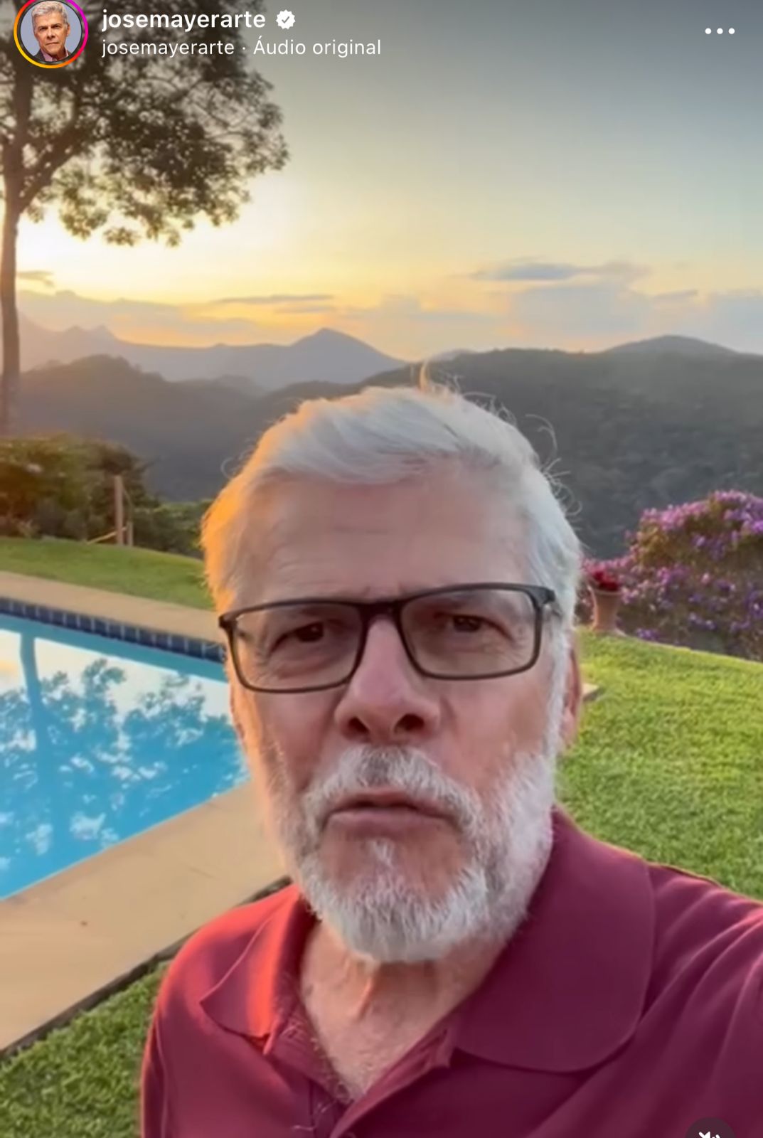 José Mayer, ex ator da Globo, faz desabafo por meio de suas redes sociais 2 - Foto Reprodução Instagram