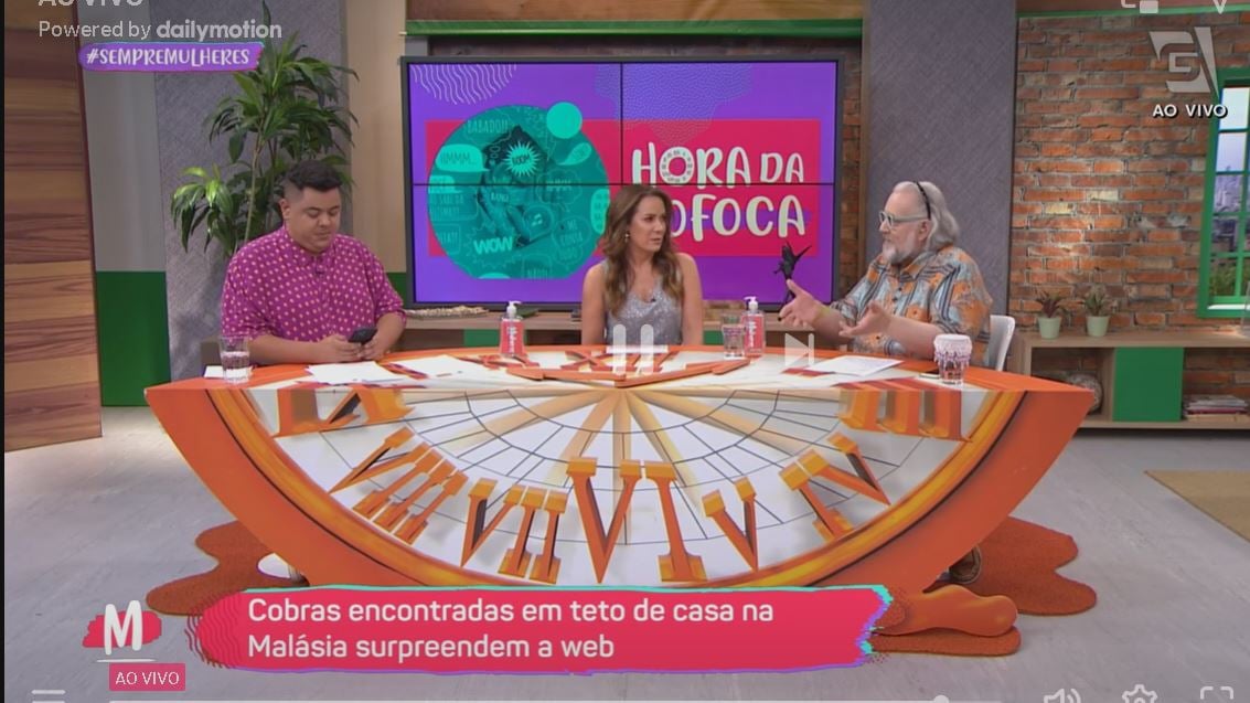 Leão Lobo expõe que apresentador do SBT jogou cobra nele e relata momentos de terror que viveu - Foto Reprodução