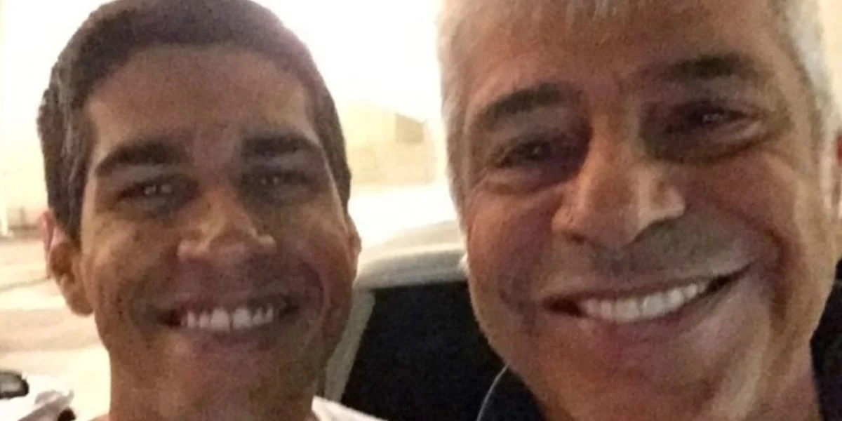 Lulu Santos e seu ex-marido, Bruno Azevedo - Foto Reprodução Internet