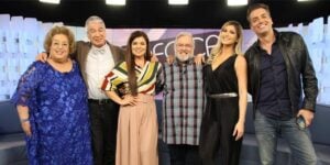 Mamma Bruschetta e elenco do Fofocalizando - Foto Reprodução