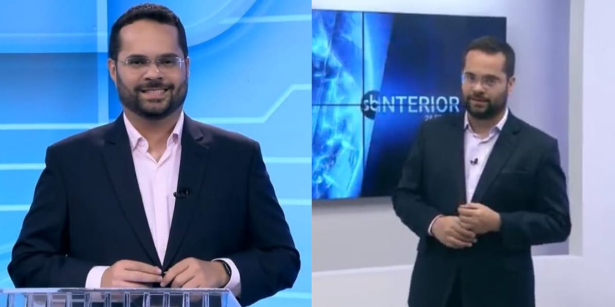 Marcelo Casagrande ficou por 11 anos na emissora e teve que se despedir (Reprodução: SBT)