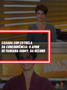 Mariana Godoy é casada com estrela que trabalha em concorrente da Record (Foto - Montagem TV Foco).