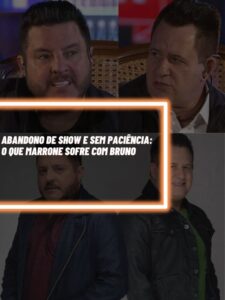 Os bastidores da relação entre Marrone e Bruno (Foto - Montagem TV Foco).