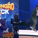 Motivo pelo qual Fábio de Melo precisou sair do palco de Huck (Foto: Reprodução/ Globo)