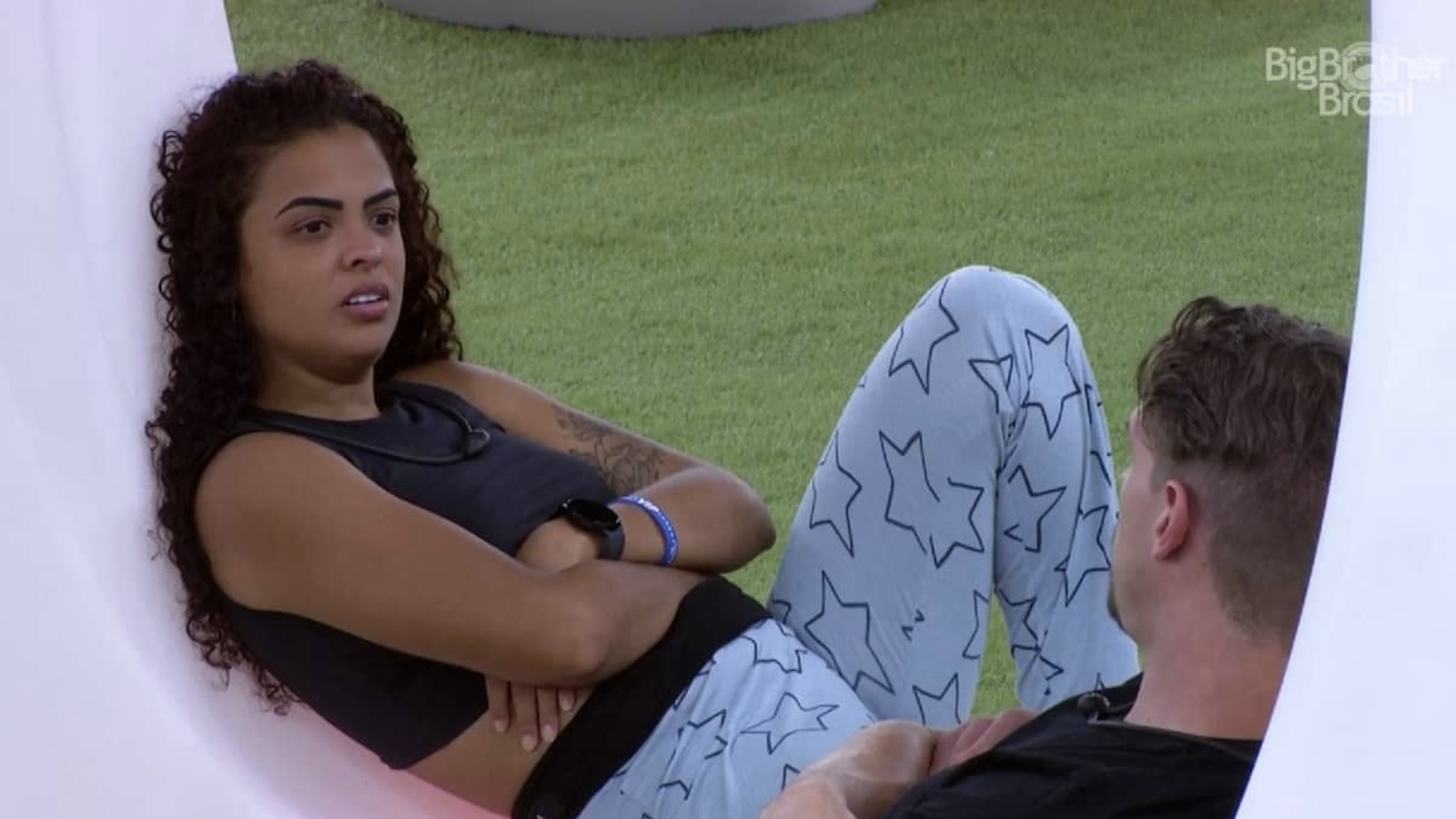 Paula, do BBB23, tem preocupação com saúde do pai do lado de fora