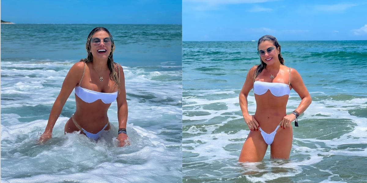 A influenciadora prova ser uma das mulheres mais sexys do país (Reprodução: Instagram) A influenciadora prova ser uma das mulheres mais sexys do país (Reprodução: Instagram)