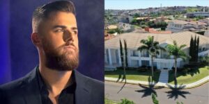 R$ 12 milhões! Zé neto, dupla de Cristiano, é dono dessa mansão milionária que é um verdadeiro palácio - Foto: Montagem