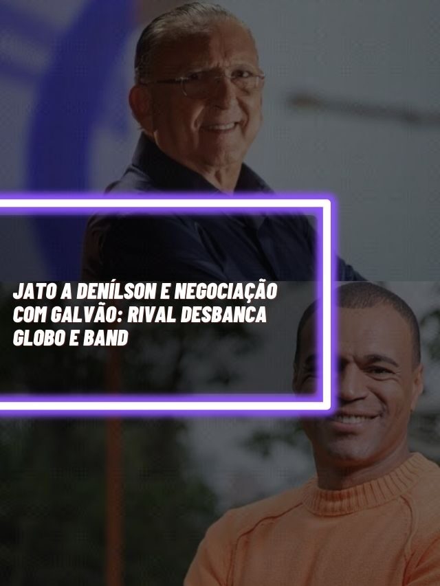 Jato a Denílson e negociação com Galvão: Rival desbanca Globo e Band