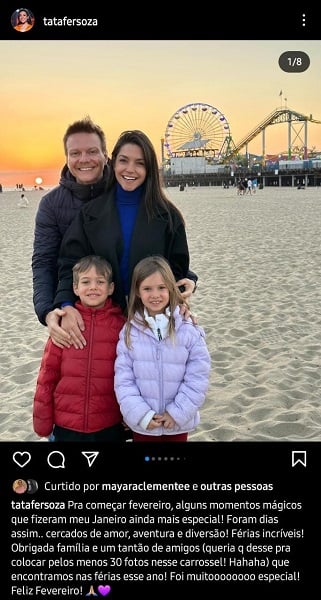 Publicação de Thais Fersoza (Foto: Reprodução/ Instagram)