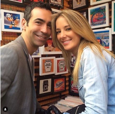 Ticiane Pinheiro e César Tralli - Foto Reprodução Instagram