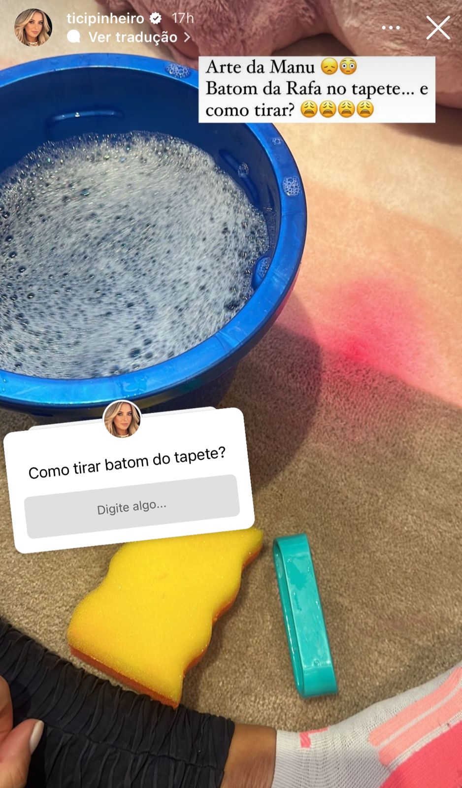 Ticiane Pinheiro surge nas redes sociais com pedido de ajuda e expondo o que filha fez em casa com item de Rafa Justus - Foto Reprodução Instagram