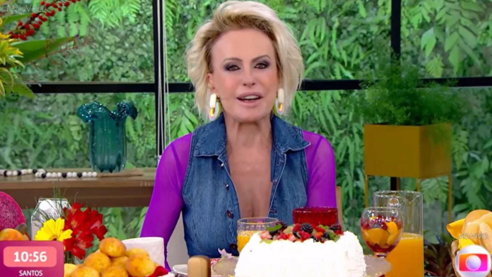 Tina conversa com Ana Maria Braga