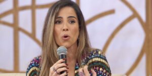 Cantora participou do programa de Patrícia Poeta (Foto - Encontro da Globo)