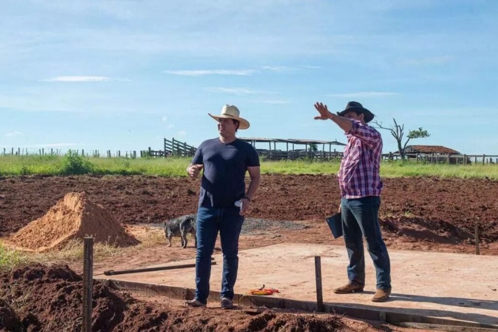 Espaço da fazenda do cantor Aleksandro (Foto: Reprodução - Movimento Country)