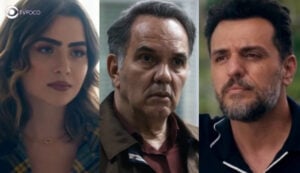 Travessia - Chiara, Guerra e Moretti (Foto: Reprodução / Globo / Montagem TV Foco)