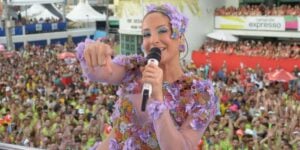 Claudia Leitte fechou Carnaval de Salvador (Foto: André Müzell/AgNews)