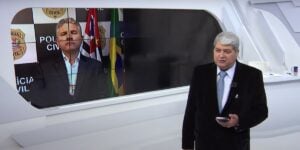 Datena ao vivo no Brasil Urgente, da Band (Foto: Reprodução)