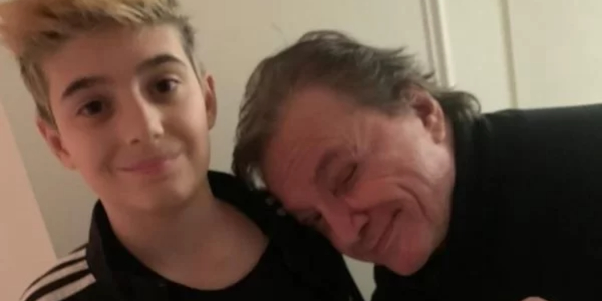 Fábio Jr. ao lado do filho caçula, Záion - Foto: Reprodução/redes sociais