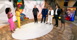 Fantástico recebeu todos os apresentadores que comandaram o programa nos últimos anos (Foto reprodução/Globo)