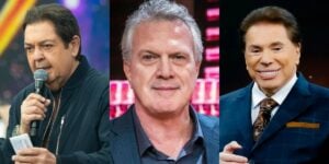 Faustão, Pedro Bial e emissora de Silvio Santos prometem novidades (Foto: Divulgação/Band/TV Globo/SBT)