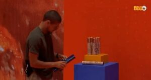 BBB23 - Gabriel desistiu da Prova do Líder (Foto: Reprodução / Globoplay)
