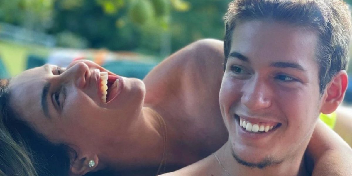 Giovanna Antonelli e o filho, Pietro - Foto: Reprodução/redes sociais