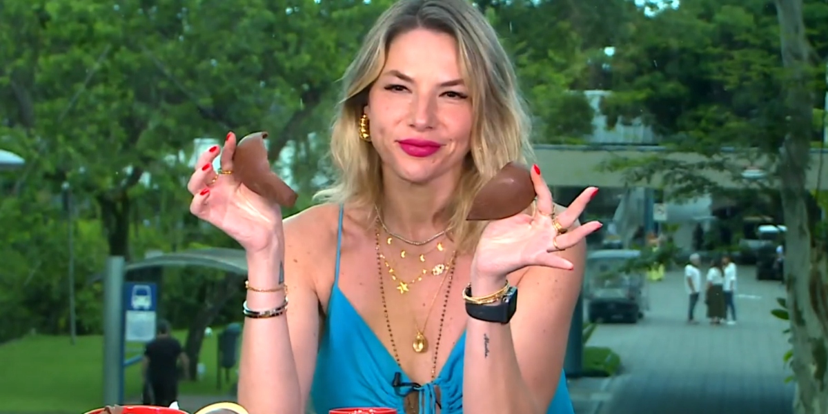 Luiza Zveiter quebrou coração no "Mais Você" (Foto: Reprodução/TV Globo)