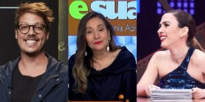 Fábio Porchat, Sonia Abrão e Tatá Werneck são destaques da TV (Foto: Divulgação/GNT/Multishow/Reprodução-RedeTV!)