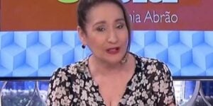 Sonia Abrão em seu programa, o 