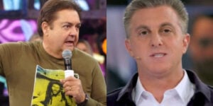 Estrela demitida por Faustão em dezembro de 2022 vê nova chance de despontar na Tv ao ser convocada por Luciano Huck (Foto Reprodução/Montagem/Tv Foco)