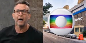 Neto explode, ao vivo, e joga verdades da Globo  deixando a todos chocados (Foto Reprodução/Montagem/Tv Foco)