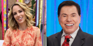 Ana Furtado e Silvio Santos (Foto: Reprodução/ Internet)