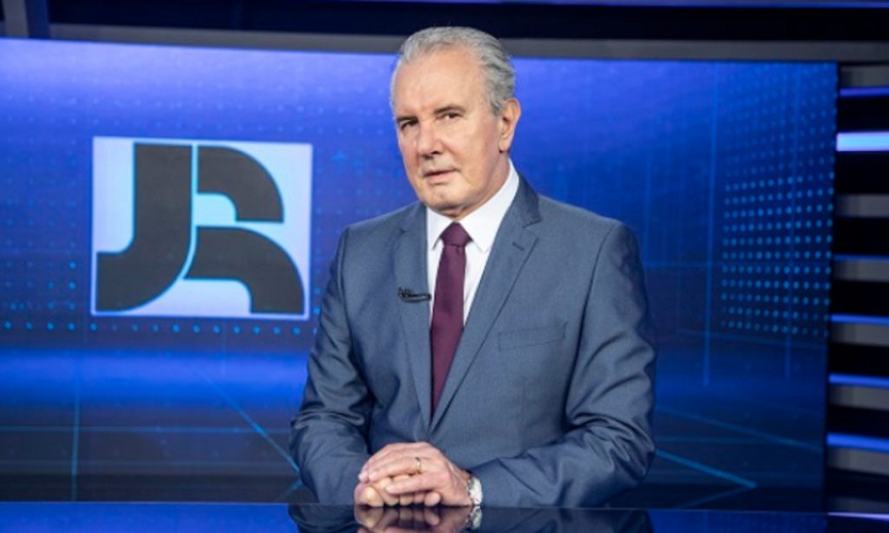 Celso Freitas no Jornal da Record (Foto: Reprodução/ Internet)