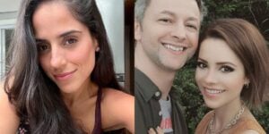 Camilla Camargo, Lucas Lima e Sandy (Fotos: Reproduções / Instagram)