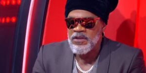 Carlinhos Brown no The Voice, da Globo - Foto Reprodução Globo