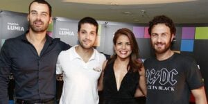 Carmo Dalla Vecchia, Marco Antonio Gimenez, Nivea Stelmann e Gabriel Braga Nunes - Foto Reprodução Internet
