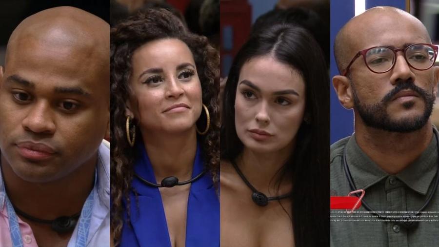 Enquente dos emparedados da semana, Larissa, Alface, Domitila, Cezar Black, no BBB23 - Foto Reprodução Internet