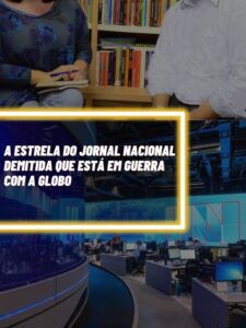 Essa é a estrela do Jornal Nacional que foi demitida e vive uma verdadeira guerra com a Globo (Foto - Reprodução Internet).