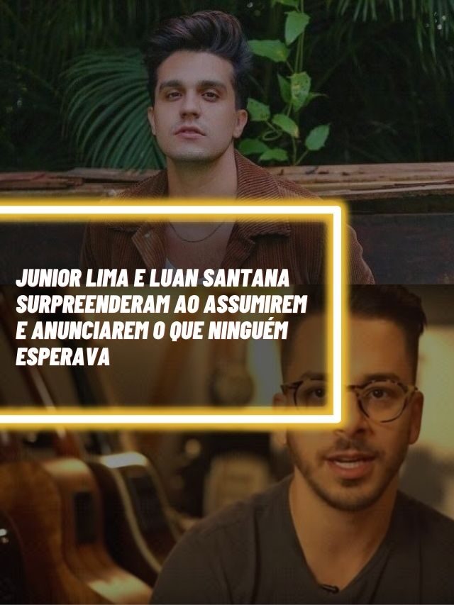 Junior e Luan surpreenderam ao anunciar o que ninguém esperava