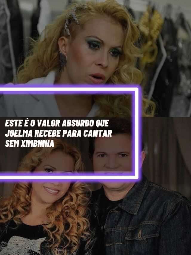 Este é o valor absurdo que Joelma recebe para cantar sem Ximbinha