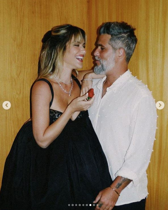 Gio Ewbank com Bruno Gagliasso em noitada - Foto Reprodução Instagram